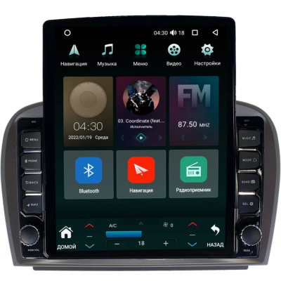 Штатная магнитола Mercedes-Benz SL (R230) 2006-2011 Canbox PRO-Line 7886-9403 на Android 13 (4G-SIM, 6/128, DSP, QLed, Tesla)