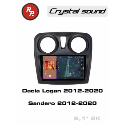 Автомагнитола RedPower 85458 для Dacia Logan (2012-2020), Sandero (2012-2020)