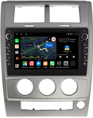 Jeep Cherokee 4 (KK), Liberty (North America) 2007-2012 Canbox M-Line 7835-10-0034 на Android 10 (4G-SIM, 2/32, DSP, QLed) С крутилками