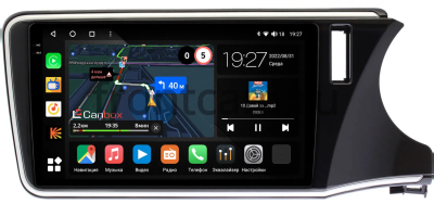 Штатная магнитола Honda Grace 2014-2020 (правый руль) Canbox M-Line 2K 4179-9-1143 на Android 10 (4G-SIM, 4/64, DSP, QLed)