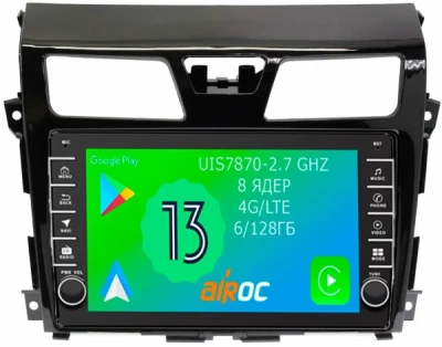 Штатная магнитола Airoc AB-1203 для Nissan Teana 3, 2014-2016