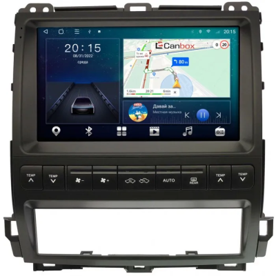 Штатная магнитола Canbox L-Line 4169-9-470 для Lexus GX 470 2002-2009 (для авто с монитором, тип 1) на Android 10 (4G-SIM, 2/32, TS18, DSP, QLed)