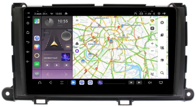 Carmedia OL-9695-PH-9009-12256-TS20 штатная магнитола для Toyota Sienna 2010-2014 на Android 13 c 12GB, DSP, 4G