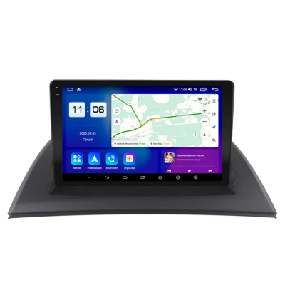 Магнитола для BMW X3 серия кузов E83 2004-2012 Parafar на Андроид 13.0 PF398RN2K