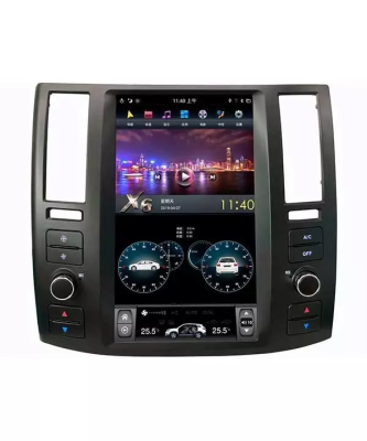 FarCar ZF007 ("Тесла-стиль") штатная магнитола для Infiniti FX35 2004-2008 и FX45 2004-2008 на Android 9.0 c 4GB