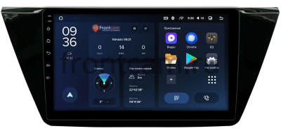 Штатное головное устройство Teyes CC3L WIFI 2/32 10 дюймов RM-10-661 для Volkswagen Touran 3 2015-2024 (глянец) на Android 8.1 (DSP, IPS, AHD)