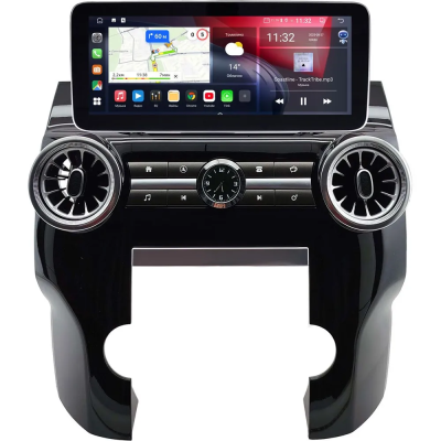 Штатная магнитола Land Rover Discovery 4 2009-2016 (для авто с кнопкой SETUP) 12.3 дюйма Canbox GTR1232-0493 на Android 10 (CarPlay, 4/64, DSP, QLed) Mercedes Style