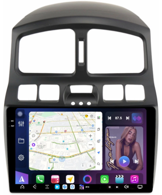 FarCar S500 2K (BX3048M 360) штатная магнитола для Hyundai Santa Fe 2000-2006, Santa Fe (Classic) 2007-2013 на Android 14 c 6GB, DSP, 4G