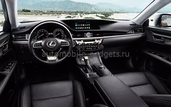 Carsys LES-M Монитор 10.25" для Lexus ES 2015-2018 (вместо штатного 8" экрана) на Android 10, 6-ТУРБО ядер и 4/64ГБ