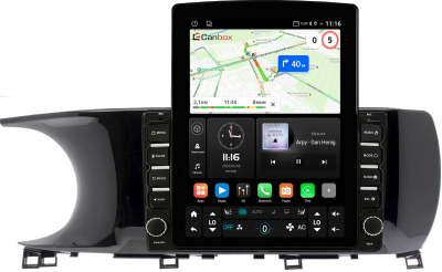 Штатная магнитола Kia K5 3 2019-2023 Canbox GT095-10-KI163T на Android 10 (QLed, 2/32, DSP, CarPlay)