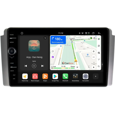 Штатная магнитола SsangYong Rexton 2001-2008 Canbox PRO-Line 7874-9-SY020N на Android 13 (4G-SIM, 6/128, DSP, QLed)