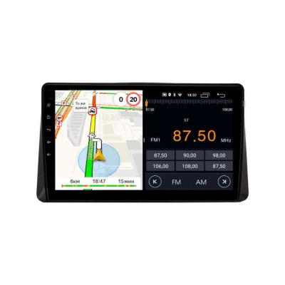 Магнитола для Mitsubishi Eclipse Cross 2018-2019 Uv Black Parafar на Андроид 12.0 PF169RGu