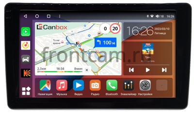 Ferrari California 2008-2017 Canbox H-Line 4166-9-1722 на Android 10 (4G-SIM, 4/32, DSP, QLed)