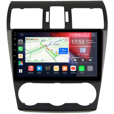 Штатная магнитола Subaru Forester 4 2012-2015, Impreza 4, XV 2011-2016, WRX 2014-2017 Canbox Logic-i3 5737-9-1518 на Android 11 (4G-SIM, 6/128, DSP, 360, QLed)