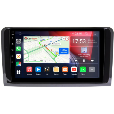 Штатная магнитола Mercedes GL-klasse (X164), ML-klasse (W164) 2005-2011 (глянцевая) Canbox RS9-9249 1.5/32 Android 10 (IPS, DSP, CarPlay)