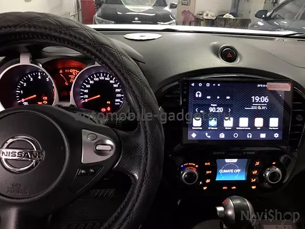 NaviPilot DROID10 ULTRA MAX штатная магнитола для Nissan Juke 2010+, Infiniti ESQ 2014+ на ANDROID 12 с 8Gb, DSP, 4G