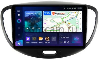 Штатное головное устройство Hyundai i10 2007-2013 Teyes CC3 2K 360 6/128 9.5 дюймов RM-9-143 на Android 10 (4G-SIM, DSP, QLed)