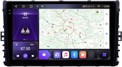 Carmedia OL-9925-U-2K штатная магнитола для Volkswagen 2017+ на Android 12 c 8GB, DSP, 4G