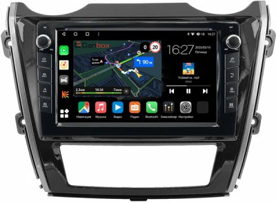 Штатная магнитола Dongfeng DF6 2022-2024 Canbox M-Line 7825-10-1015 на Android 10 (4G-SIM, 2/32, DSP, QLed) С крутилками
