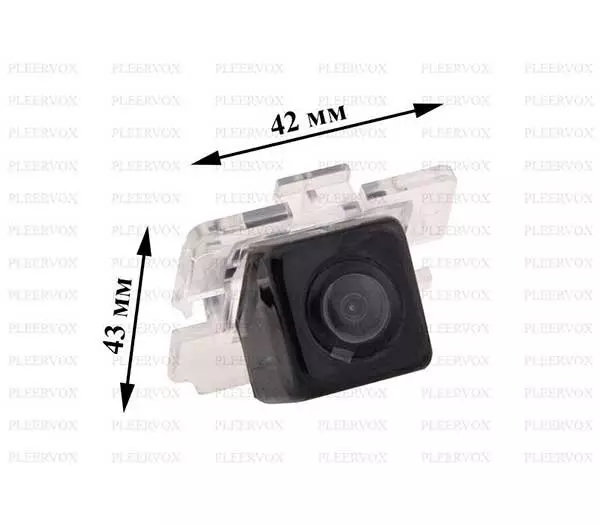 Штатная камера заднего вида Pleervox PLV-CAM-CIT03 для Citroen C-Crosser 2007-2013