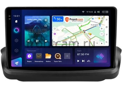 Штатное головное устройство Hyundai Genesis Coupe 2009-2012 Teyes CC3 2K 360 6/128 9.5 дюймов RM-9-4200 на Android 10 (4G-SIM, DSP, QLed)