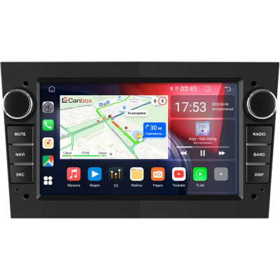 Штатная магнитола Canbox GT019B для Opel Astra H 2004-2015, Antara, Agila A, Combo C, Zafira B, Vectra С, Corsa С, Corsa D, Meriva A, Signum I, Omega B, Tigra B, Vita C, Vivaro A (черная) 2/32 Android 10 (IPS, DSP, CarPlay)