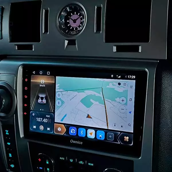 Carmedia EW-9298-MKD-9509-2K-12512-D7 Штатная магнитола для Hummer H2 2007-2009 на Android 13 c 12GB, DSP, 4G