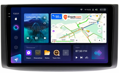 Штатное головное устройство Ravon Nexia R3 2015-2020 Teyes CC3 2K 360 6/128 9.5 дюймов RM-9130 на Android 10 (4G-SIM, DSP, QLed)