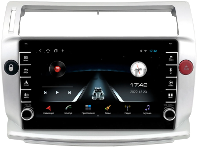 Штатная магнитола Citroen C4 2004-2011 Canbox BGT9-814 2/32 Android 10 (IPS, DSP, CarPlay)