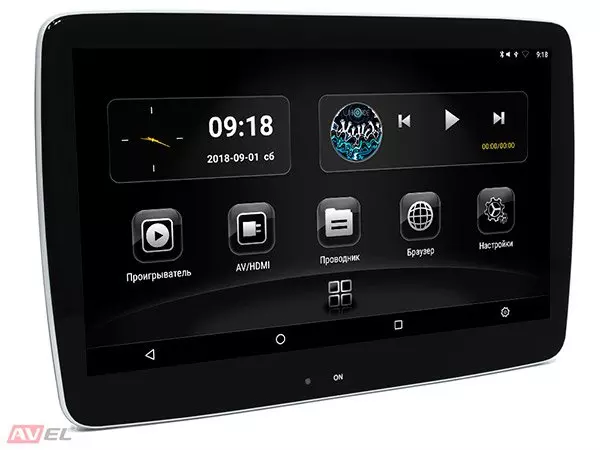 AVS1189AN (#02) Навесной монитор на подголовник с сенсорным экраном 11,6" на Android 10 для Mercedes-Benz