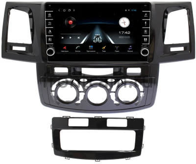 Toyota Fortuner, Hilux 7 2004-2015 (с кондиционером или климат-контролем) Canbox BGT9-9414 2/32 Android 10 (IPS, DSP, CarPlay)