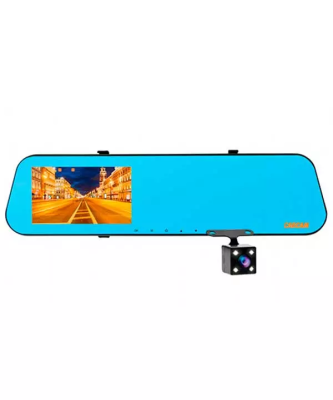 CARCAM Z6 зеркало-регистратор с 2-я камерами