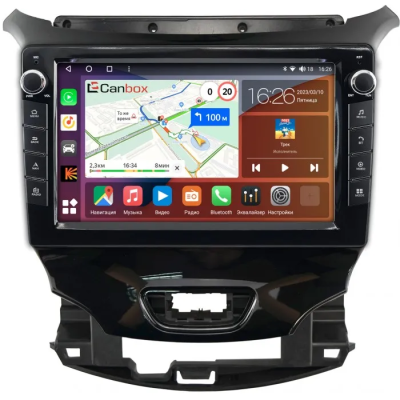 Штатная магнитола Chevrolet Cruze 2 2015-2019 Canbox H-Line 7823-9-2113 Android 10 (4G-SIM, 4/64, DSP, IPS) С крутилками