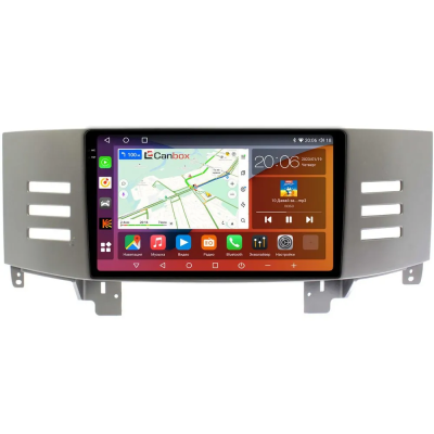 Штатная магнитола Toyota Mark X 2004-2009 (для авто с монитором, серая) Canbox EVO 2K 5833-9-6645 на Android 14 (4G-SIM, 16/512, DSP, QLed, AI, 360)