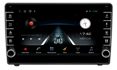 Peugeot 407 2004-2011 (черная) Canbox BGT9-6720 2/32 на Android 10 (IPS, DSP, CarPlay)