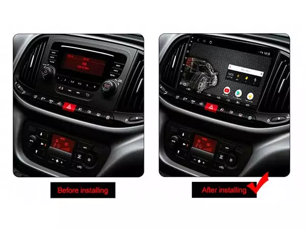 Vomi AK508R9-MTK штатная магнитола для Fiat Doblo 2015+ на Android 10 с 2GB, DSP