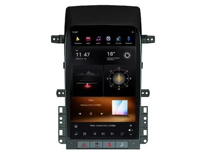 Carmedia ZF-1812-Q6 ("Тесла-стиль") штатная магнитола для Chevrolet Epica, Captiva 2006-2013 на Android 11 c 8GB, DSP, 4G