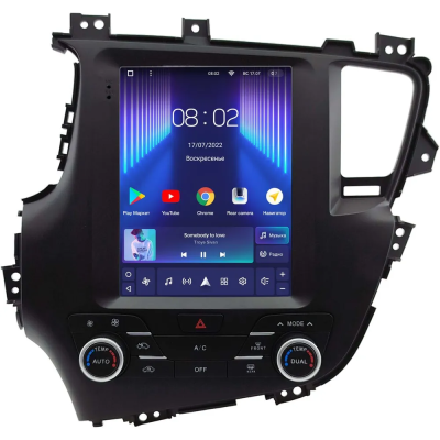 Штатное головное устройство Kia Optima 3, K5 2010-2013 Teyes TPRO 2 DS (Tesla style) 9.7 дюймов 4/32 RM-1312-290 на Android 10 (4G-SIM, DSP, QLed)