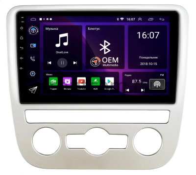 Штатная магнитола Volkswagen Scirocco 2008-2014 (для авто с автоматическим климатом) Canbox RS9-1244 1.5/32 Android 10 (IPS, DSP, CarPlay)