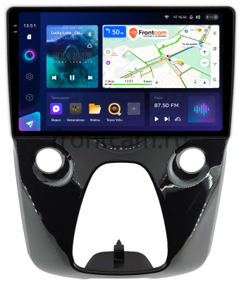 Штатное головное устройство Peugeot 108 2014-2021 Teyes CC3 2K 360 6/128 10.36 дюймов RM-10-1458 на Android 10 (4G-SIM, DSP, QLed)