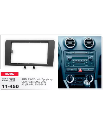 Переходная рамка CARAV 11-450  AUDI A3 (8P) 2003-2008 / A3 (8P/8PA) 2008-2012