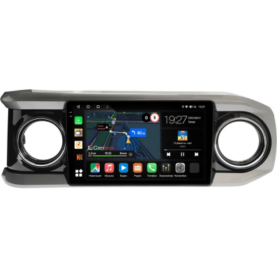 Штатная магнитола Canbox M-Line 2K 4178-10-1431 для Toyota Tacoma 3 2015-2023 (черная, глянцевая) на Android 10 (4G-SIM, 4/64, DSP, QLed)