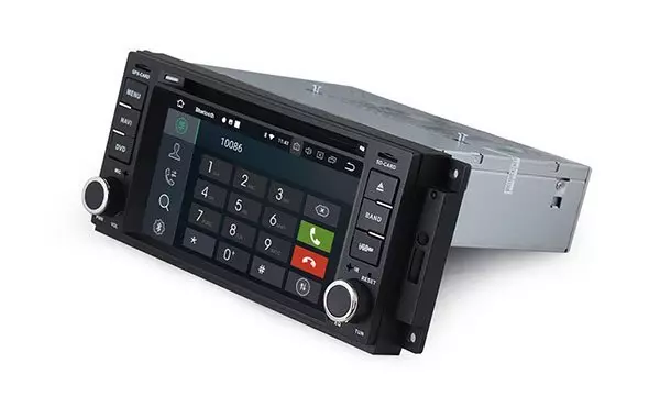 Carmedia MKD-J613-P30 штатная магнитола для Jeep, Dodge, Chrysler на Android 10 с 2Gb, DSP