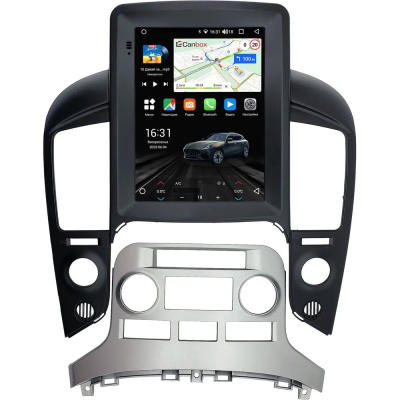 Штатное головное устройство Hyundai Grand Starex, H1 2 2007-2015 (с климат-контролем) Canbox M-Line (Tesla style) 9.7 дюймов 4/64 5622-1312-160 на Android 10 (4G-SIM, DSP, QLed)