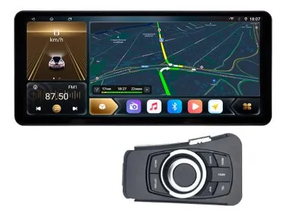 Штатная магнитола BMW 3 серия E90 2006-2012 12,3 дюйма Carmedia OL-3033-1-1053-Q на Android 12 (4G-SIM, 6/128, DSP, QLed) Audi Style