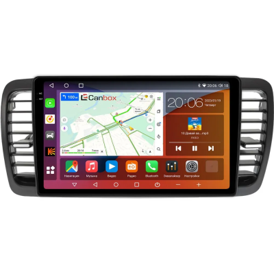 Штатная магнитола Canbox EVO 2K 5815-9-0287 для Subaru Legacy 4, Outback 3 2003-2009 (правый руль) на Android 14 (4G-SIM, 6/128, DSP, QLed, AI, 360)