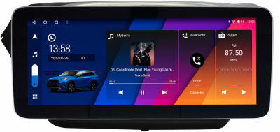 Штатная магнитола Kia Rio 3 2011-2017 12.3 дюйма Canbox H-Line 7863-9011 на Android 10 (4G-SIM, 8/256, DSP, QLed) Mercedes Style