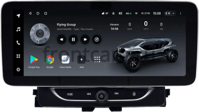 Штатная магнитола Honda Vezel 2013-2021 12.3 дюйма Teyes LUX ONE (Round Corner) 4/32 RM-3138 на Android 10 (4G-SIM, 4/32, DSP, QLed) Mercedes Style