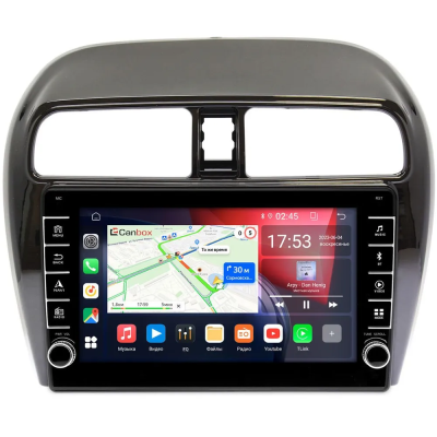 Штатная магнитола Canbox BGTR9-129 для Mitsubishi Mirage 6 2012-2024 на Android 10 (IPS, DSP, CarPlay)
