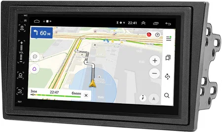 Магнитола в штатное место 2 din Opel Signum 2003-2008 (черная, без ребра) Canbox 2/16 на Android 10 (5510-RP-11-791-383)